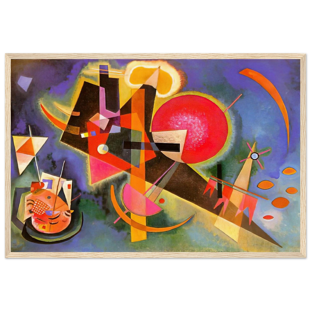 IN BLUE 1925 Framed Poster | Wassily Kandinsky Framed Prints Wall Art | Wassily Kandinsky Shop