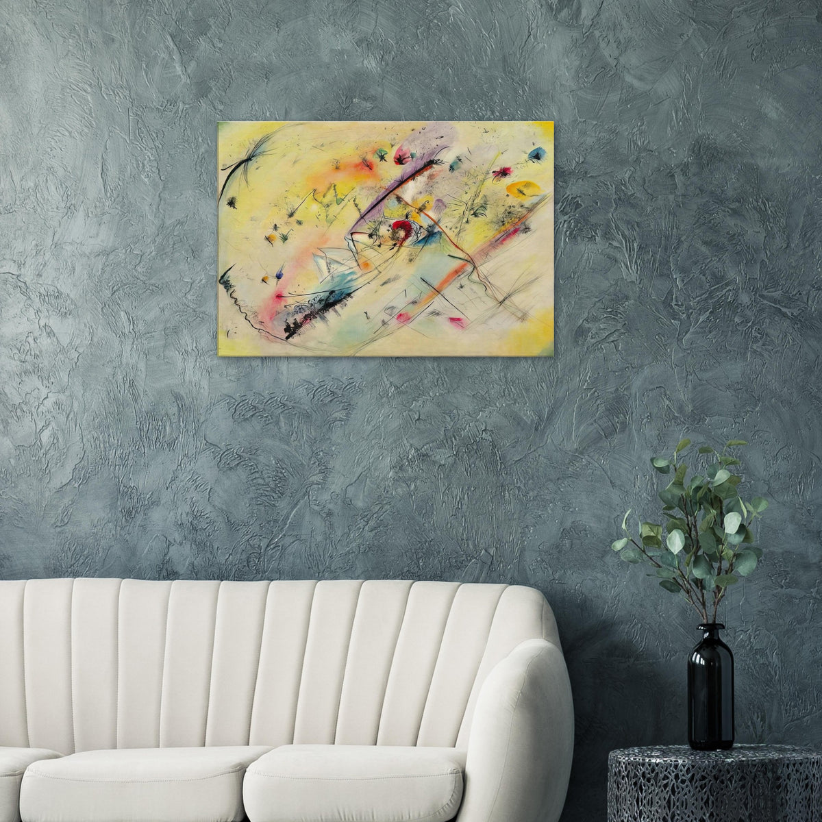 BRIGHT PICTURE 1913 Canvas | Wassily Kandinsky Canvas | Wassily Kandinsky Shop
