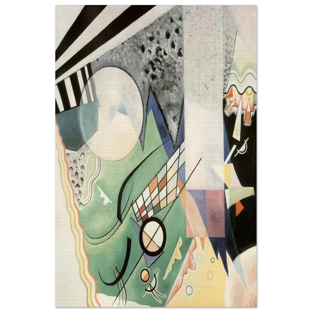 GREEN COMPOSITION 1923 Poster | Wassily Kandinsky Poster | Wassily Kandinsky Shop