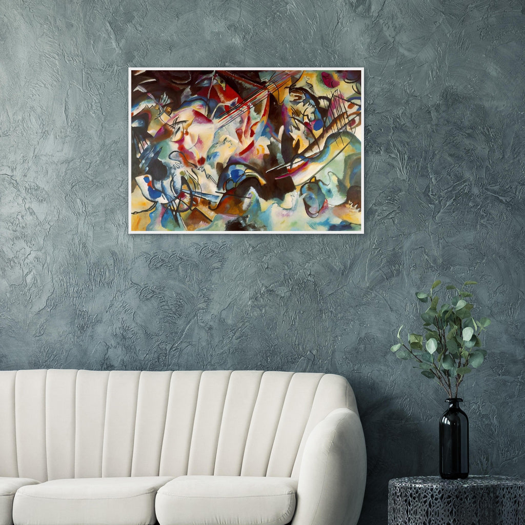 COMPOSITION VI 1913 Framed Poster | Wassily Kandinsky Framed Prints Wall Art | Wassily Kandinsky Shop