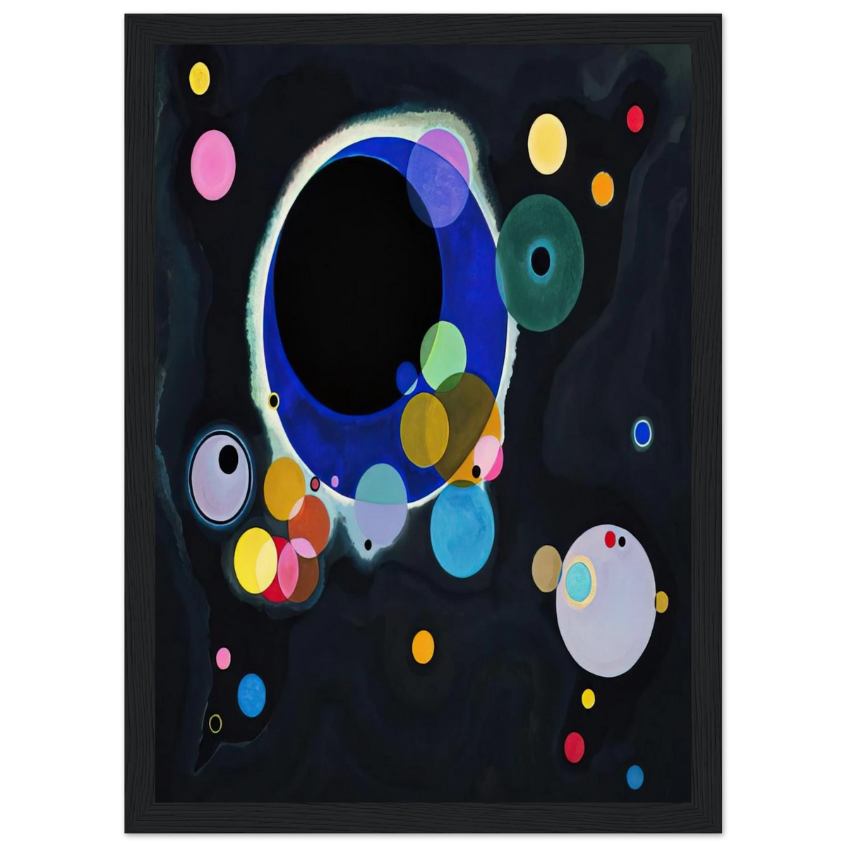 SEVERAL CIRCLES 1926 Framed Poster | Wassily Kandinsky Framed Prints Wall Art | Wassily Kandinsky Shop