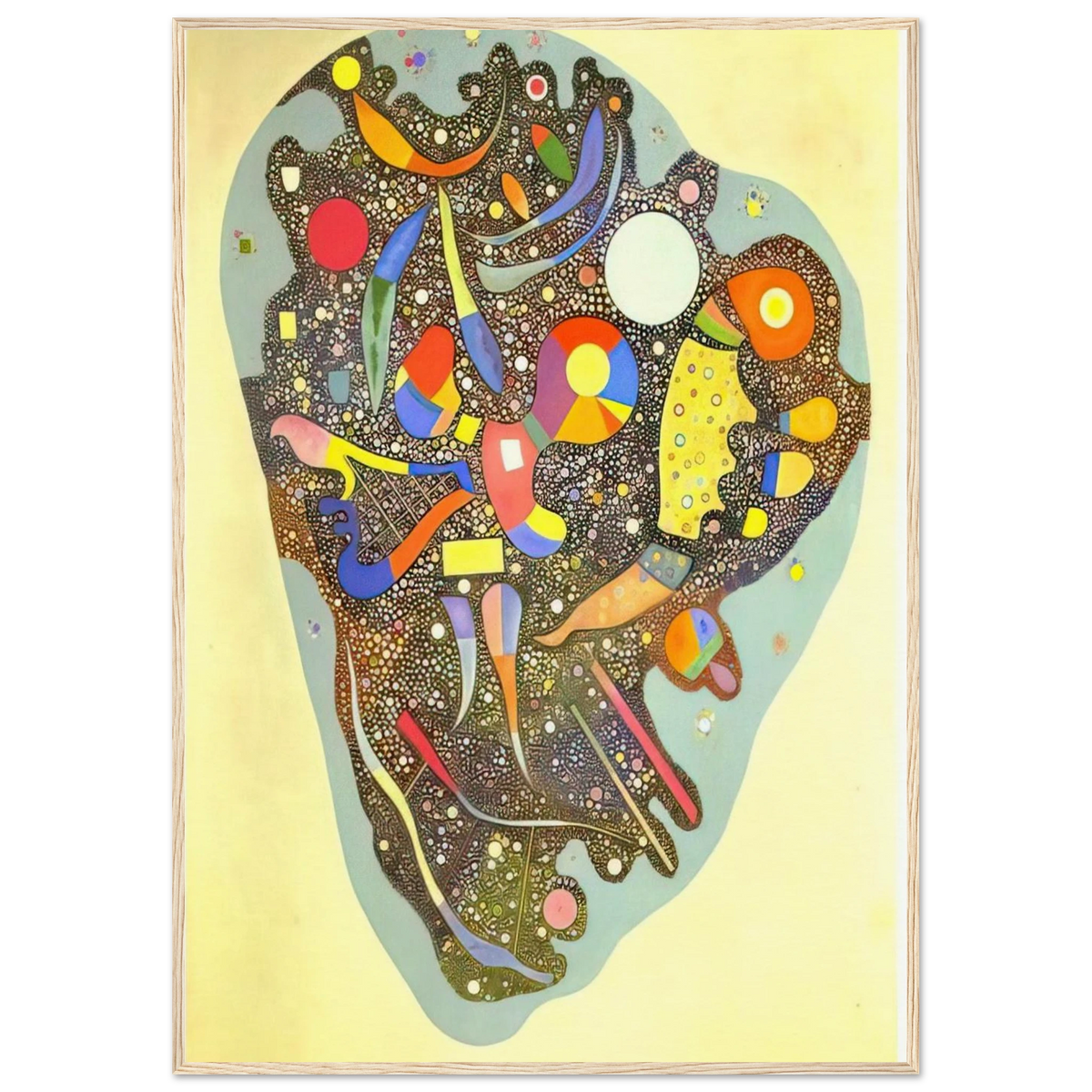 COLOURFUL ENSEMBLE 1938 Framed Poster | Wassily Kandinsky Framed Prints Wall Art | Wassily Kandinsky Shop