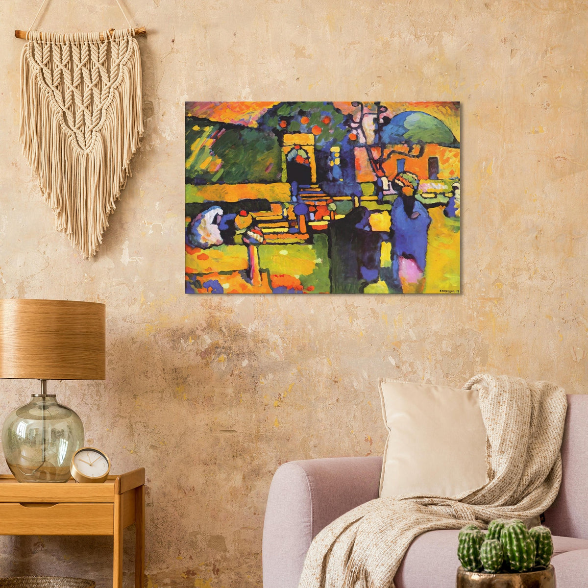 ARABS I CEMETERY 1909 Canvas | Wassily Kandinsky Canvas | Wassily Kandinsky Shop