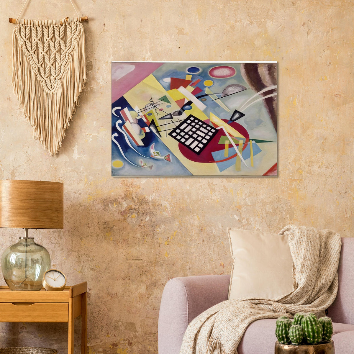 BLACK FRAME 1922 Canvas | Wassily Kandinsky Canvas | Wassily Kandinsky Shop