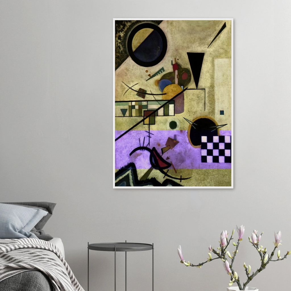 CONTRASTING SOUNDS 1924 Framed Poster | Wassily Kandinsky Framed Prints Wall Art | Wassily Kandinsky Shop