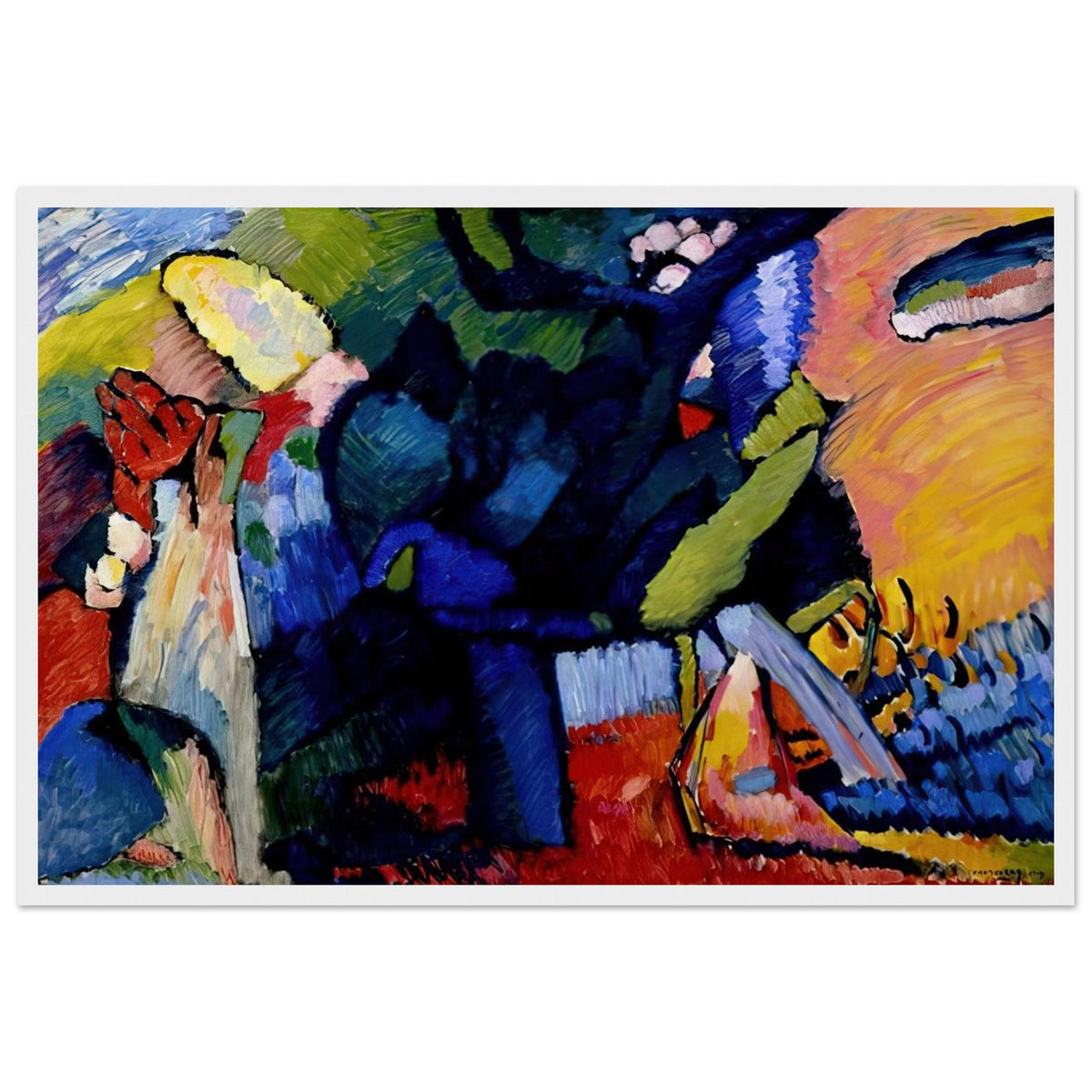 IMPROVISATION 4 1909 Framed Poster | Wassily Kandinsky Framed Prints Wall Art | Wassily Kandinsky Shop