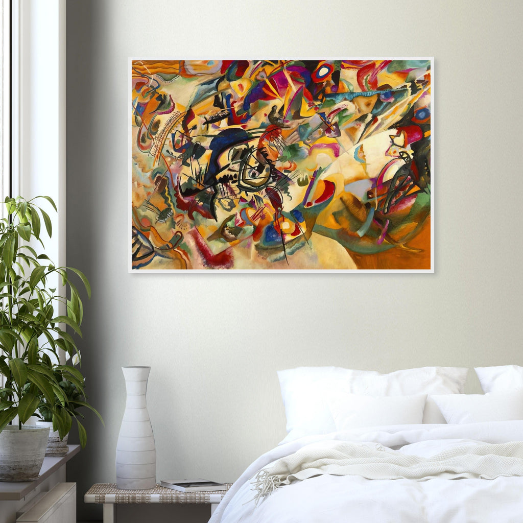 COMPOSITION VII 1913 Framed Poster | Wassily Kandinsky Framed Prints Wall Art | Wassily Kandinsky Shop