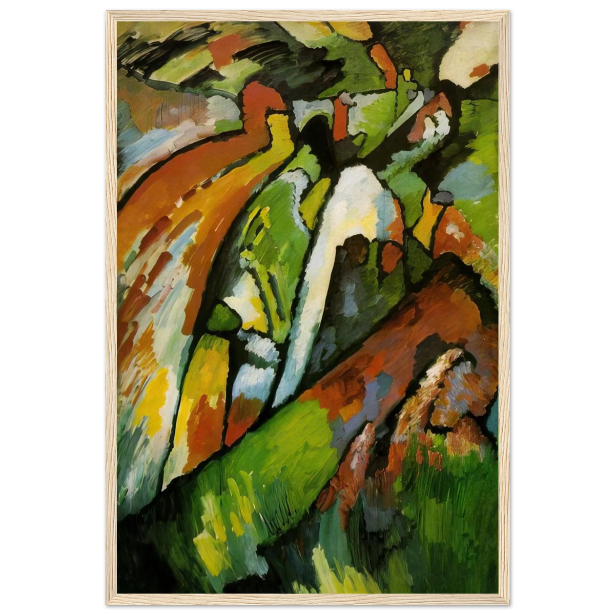 IMPROVISATION 7 1910 Framed Poster | Wassily Kandinsky Framed Prints Wall Art | Wassily Kandinsky Shop