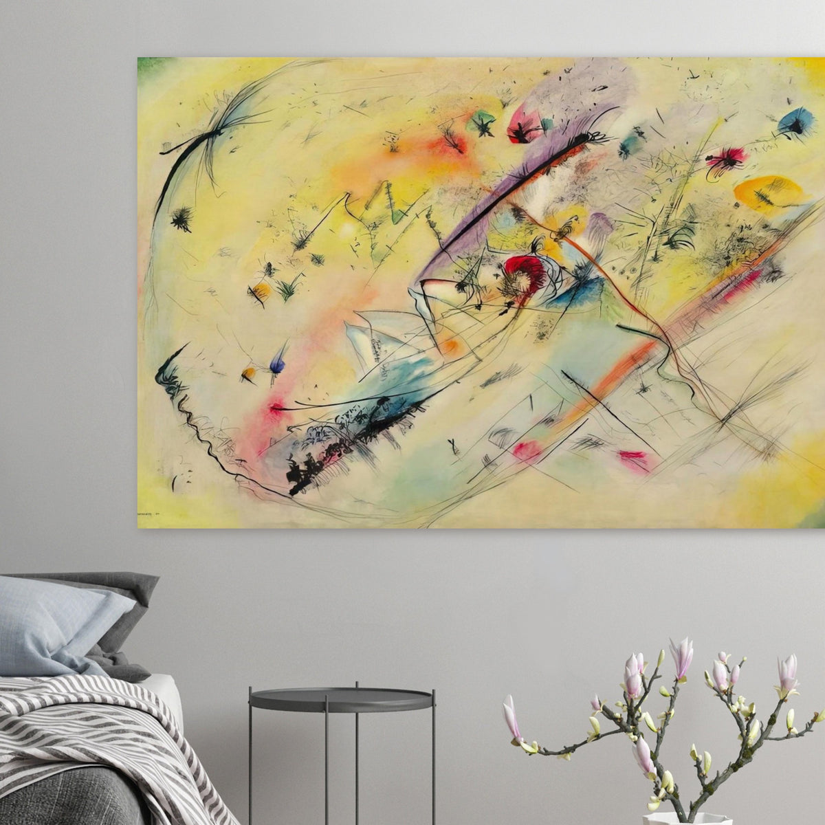 BRIGHT PICTURE 1913 Poster | Wassily Kandinsky Poster | Wassily Kandinsky Shop