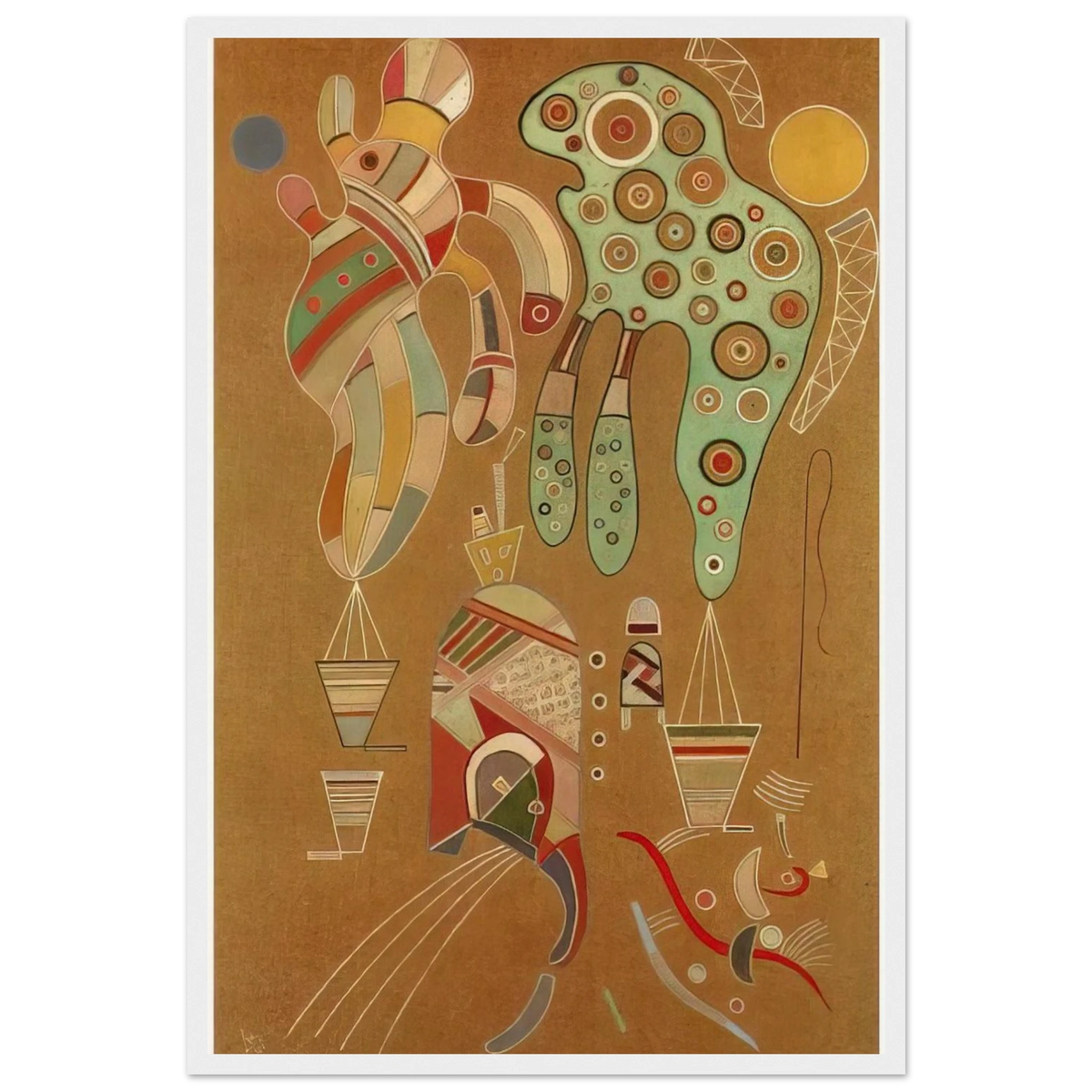 UNTITLED 1941 1 Framed Poster | Wassily Kandinsky Framed Prints Wall Art | Wassily Kandinsky Shop