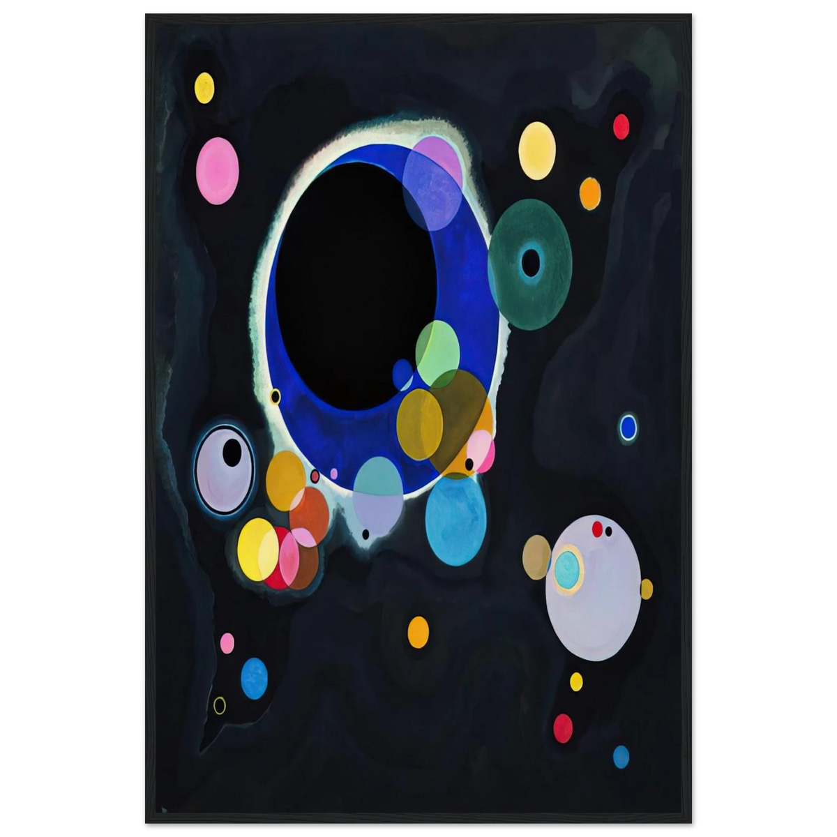 SEVERAL CIRCLES 1926 Framed Poster | Wassily Kandinsky Framed Prints Wall Art | Wassily Kandinsky Shop