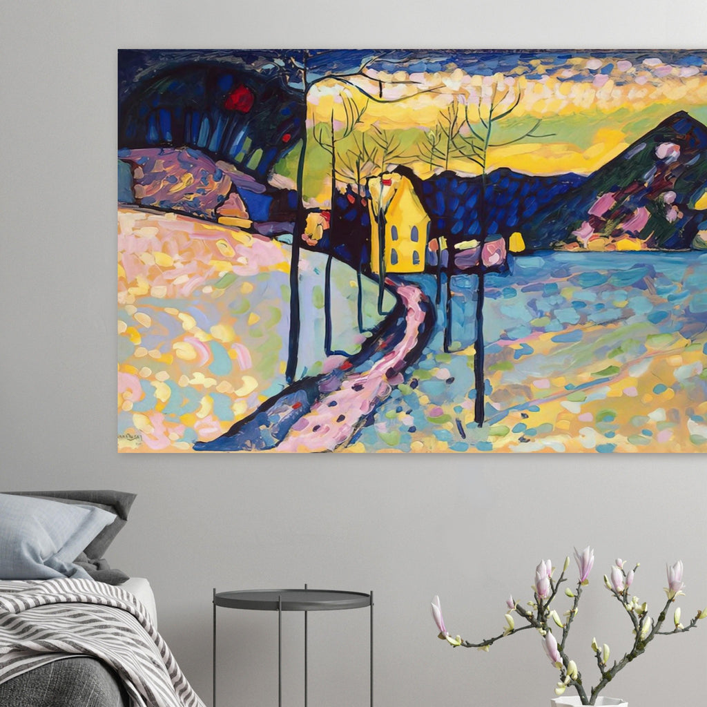 WINTER LANDSCAPE 1909 Poster | Wassily Kandinsky Poster | Wassily Kandinsky Shop