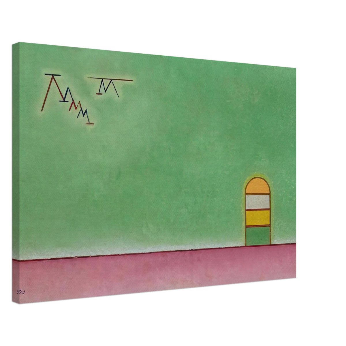 GREEN EMPTYNESS 1930 Canvas | Wassily Kandinsky Canvas | Wassily Kandinsky Shop