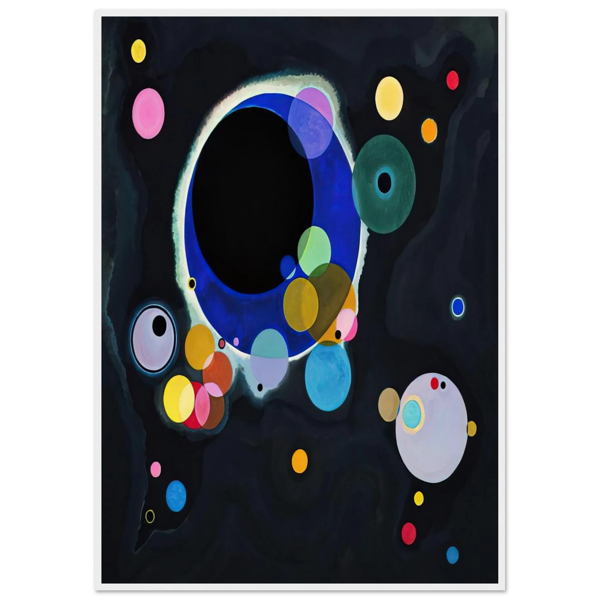 SEVERAL CIRCLES 1926 Framed Poster | Wassily Kandinsky Framed Prints Wall Art | Wassily Kandinsky Shop