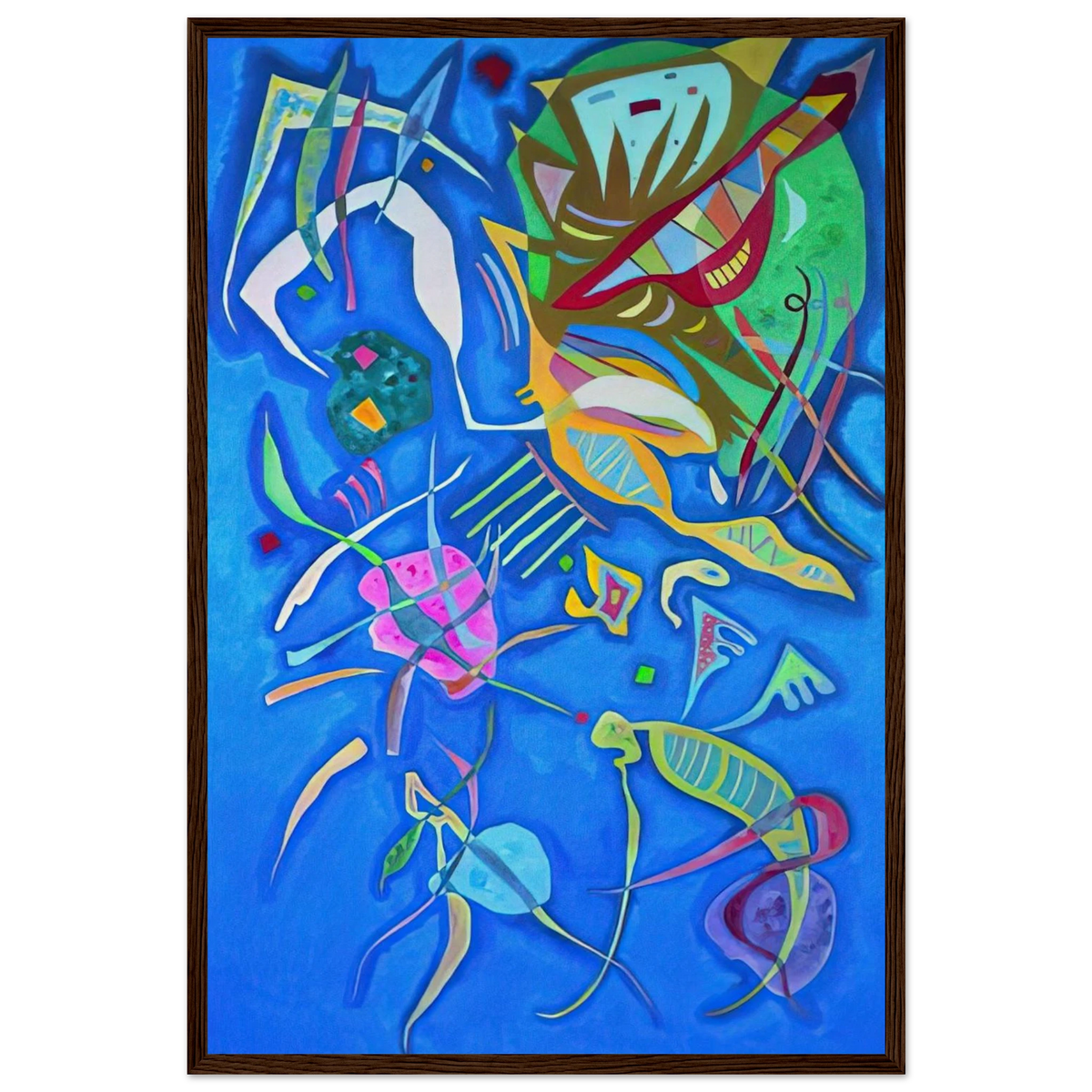 GROUPING 1937 Framed Poster | Wassily Kandinsky Framed Prints Wall Art | Wassily Kandinsky Shop