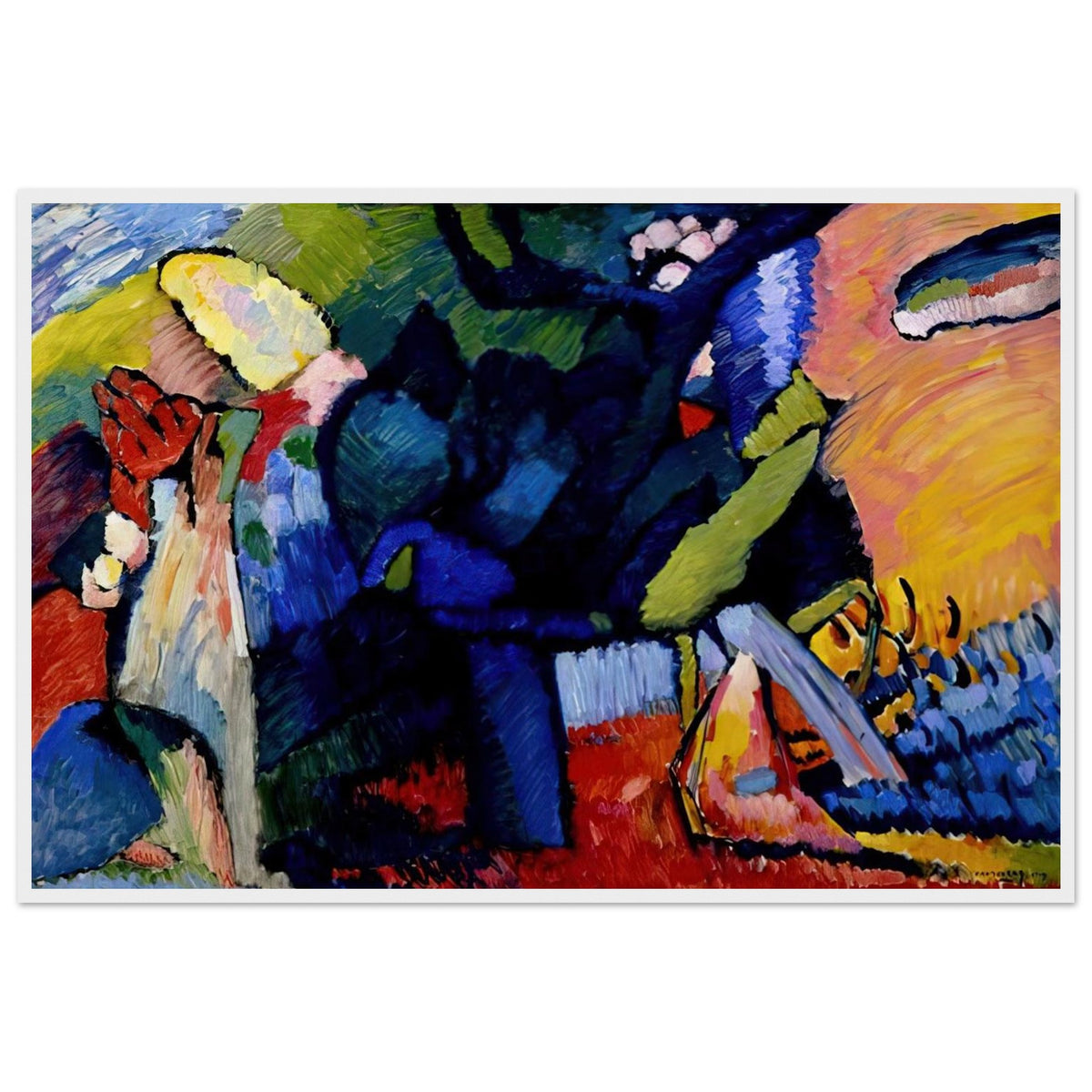 IMPROVISATION 4 1909 Framed Poster | Wassily Kandinsky Framed Prints Wall Art | Wassily Kandinsky Shop