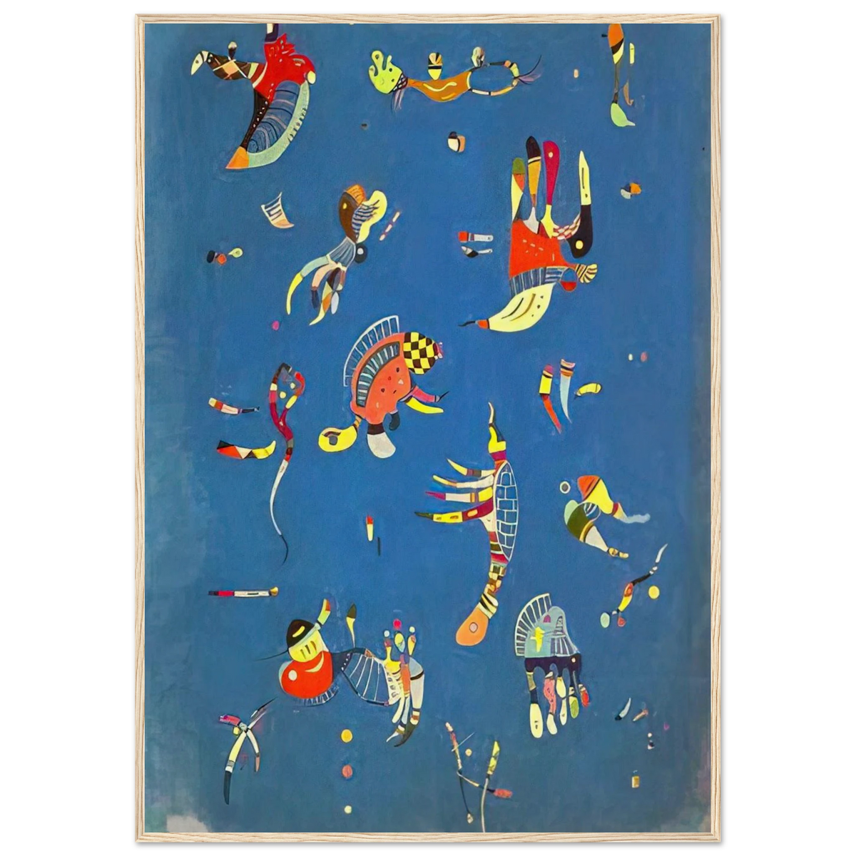 SKY BLUE 1940 Framed Poster | Wassily Kandinsky Framed Prints Wall Art | Wassily Kandinsky Shop
