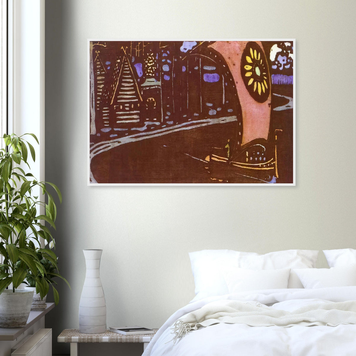 THE GOLDEN SAIL 1903 Framed Poster | Wassily Kandinsky Framed Prints Wall Art | Wassily Kandinsky Shop