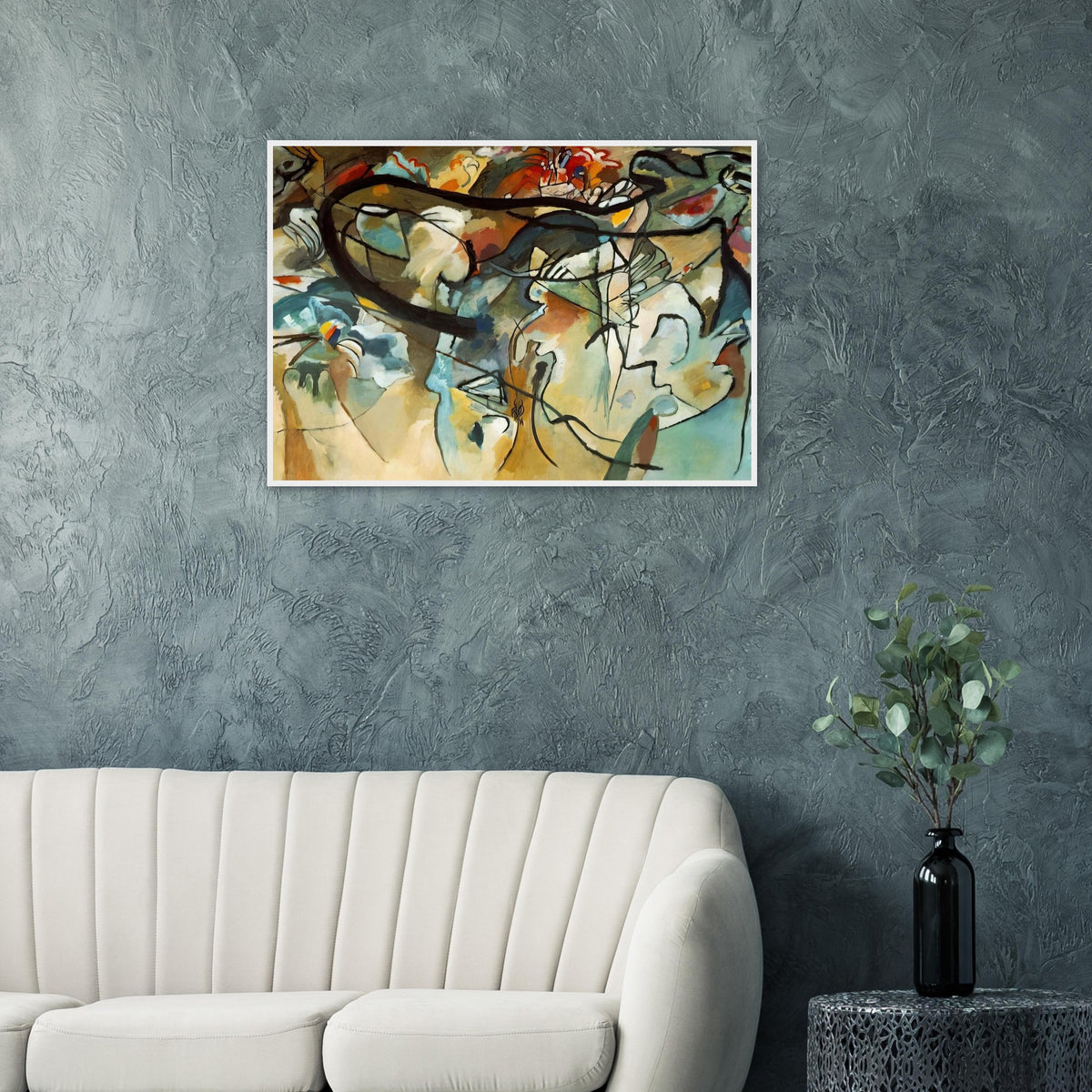 COMPOSITION V 1911 Framed Poster | Wassily Kandinsky Framed Prints Wall Art | Wassily Kandinsky Shop