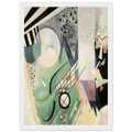 GREEN COMPOSITION 1923 Framed Poster | Wassily Kandinsky Framed Prints Wall Art | Wassily Kandinsky Shop