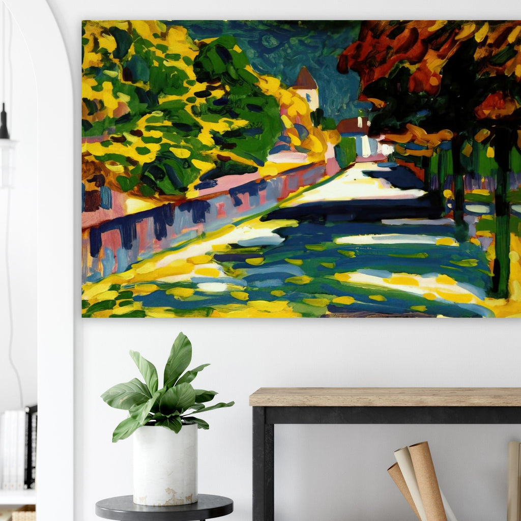 AUTUMN IN BAVARIA 1908 Poster | Wassily Kandinsky Poster | Wassily Kandinsky Shop
