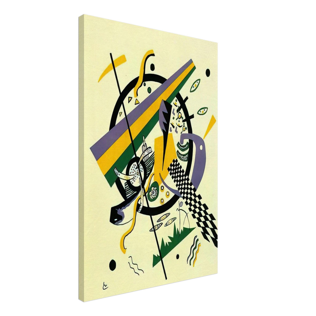 SMALL WORLDS IV 1922 Canvas | Wassily Kandinsky Canvas | Wassily Kandinsky Shop