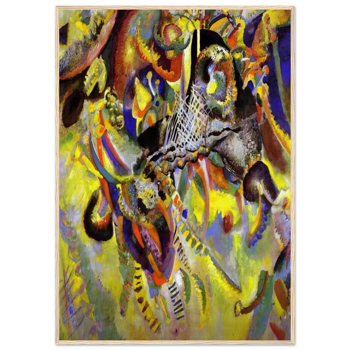 FUGUE 1914 Framed Poster | Wassily Kandinsky Framed Prints Wall Art | Wassily Kandinsky Shop