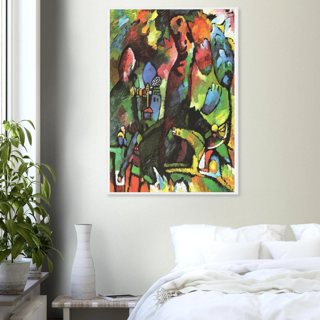 PICTURE WITH ARCHER 1909 Framed Poster | Wassily Kandinsky Framed Prints Wall Art | Wassily Kandinsky Shop