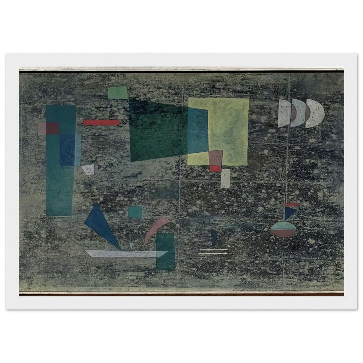 CIRCULATION SLOWED 1931 Framed Poster | Wassily Kandinsky Framed Prints Wall Art | Wassily Kandinsky Shop