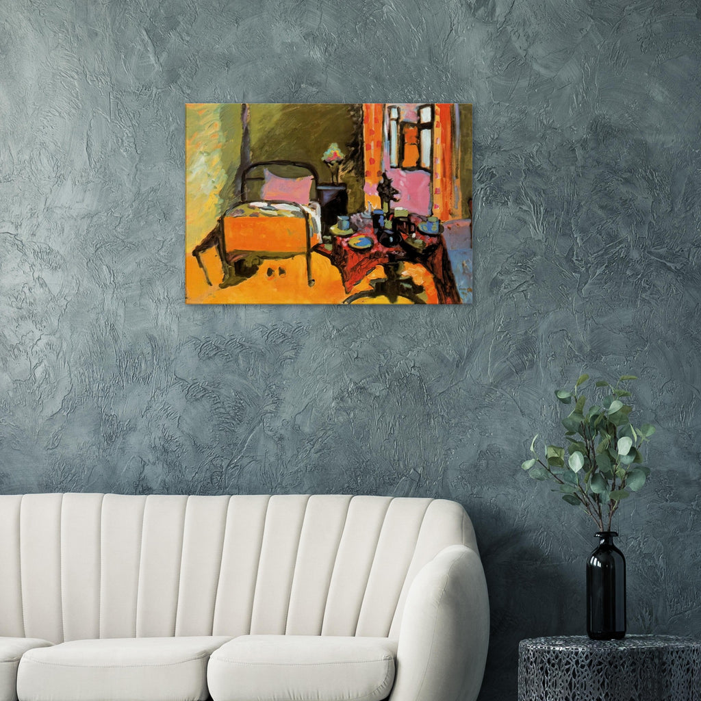 BEDROOM IN AINTMILLERSTRASSE 1909 Canvas | Wassily Kandinsky Canvas | Wassily Kandinsky Shop