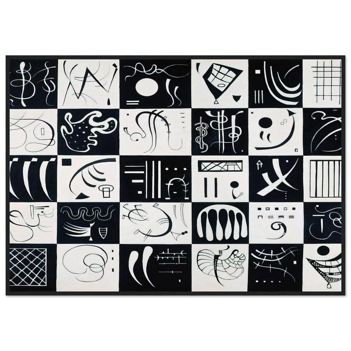 THIRTY 1937 Framed Poster | Wassily Kandinsky Framed Prints Wall Art | Wassily Kandinsky Shop