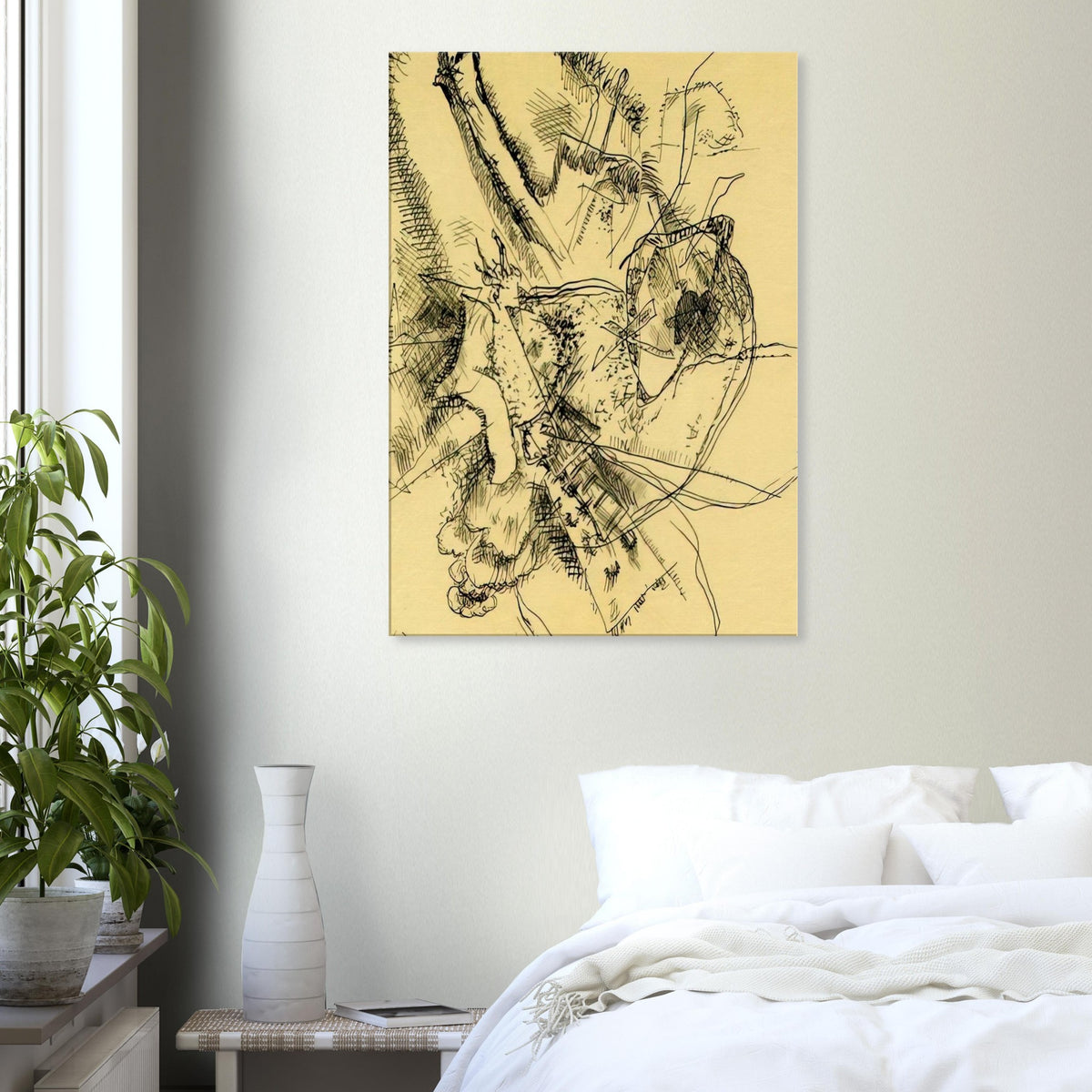 DRAWING FOR ETCHING II 1916 Canvas | Wassily Kandinsky Canvas | Wassily Kandinsky Shop
