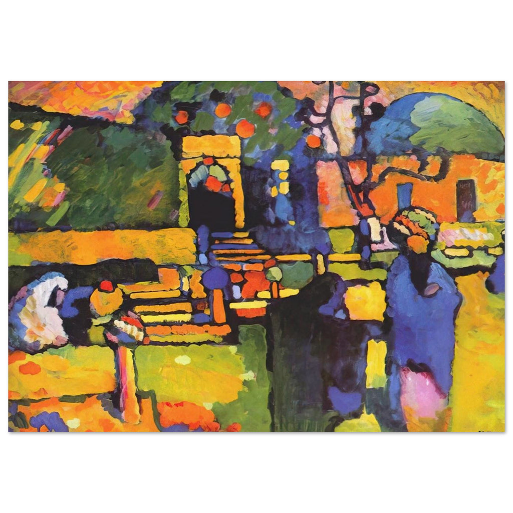 ARABS I CEMETERY 1909 Poster | Wassily Kandinsky Poster | Wassily Kandinsky Shop