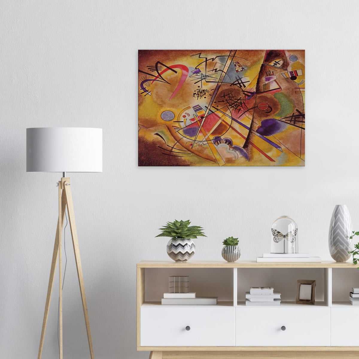 SMALL DREAM IN RED 1925 Canvas | Wassily Kandinsky Canvas | Wassily Kandinsky Shop