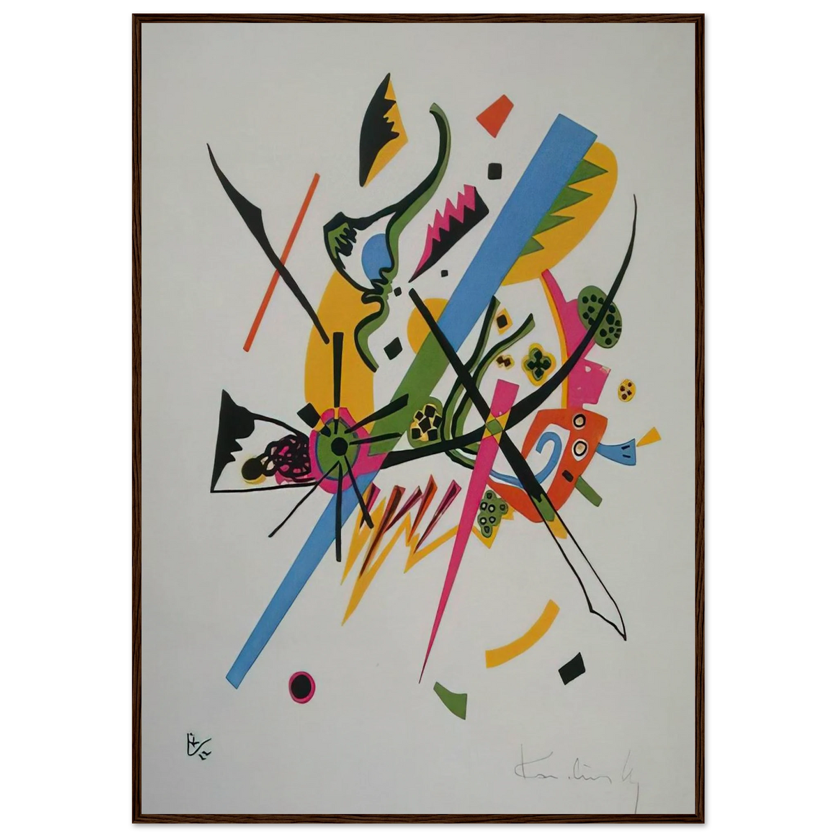 SMALL WORLDS 1922 Framed Poster | Wassily Kandinsky Framed Prints Wall Art | Wassily Kandinsky Shop