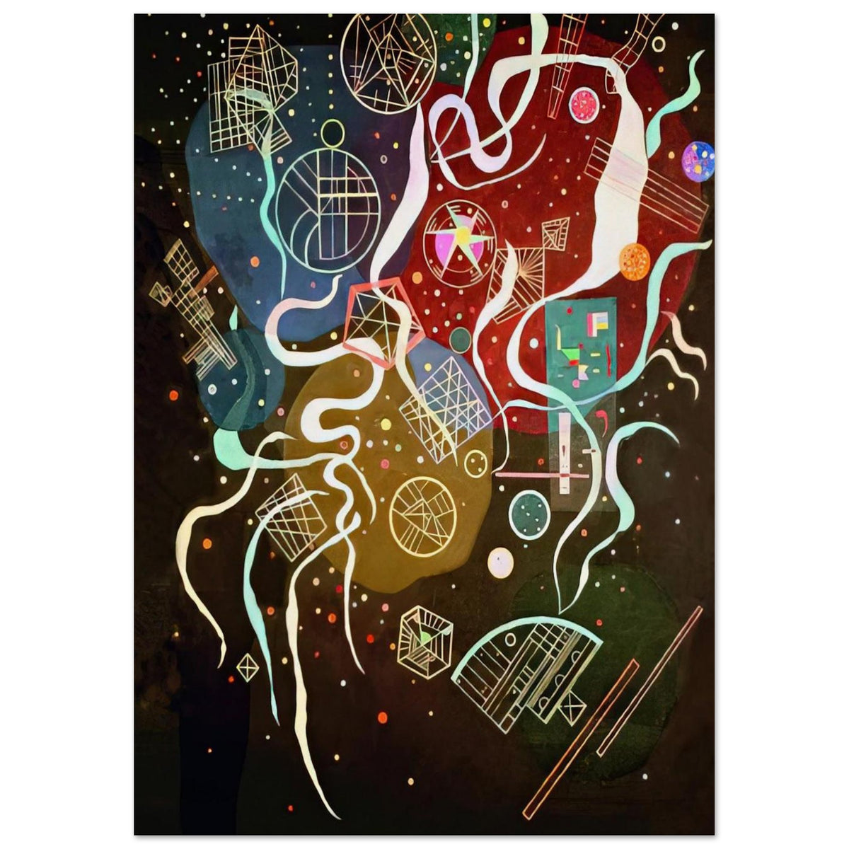 MOVEMENT I 1935 Poster | Wassily Kandinsky Poster | Wassily Kandinsky Shop