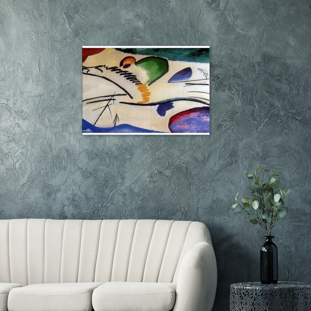 LYRICAL LYRICS 1911 Canvas | Wassily Kandinsky Canvas | Wassily Kandinsky Shop