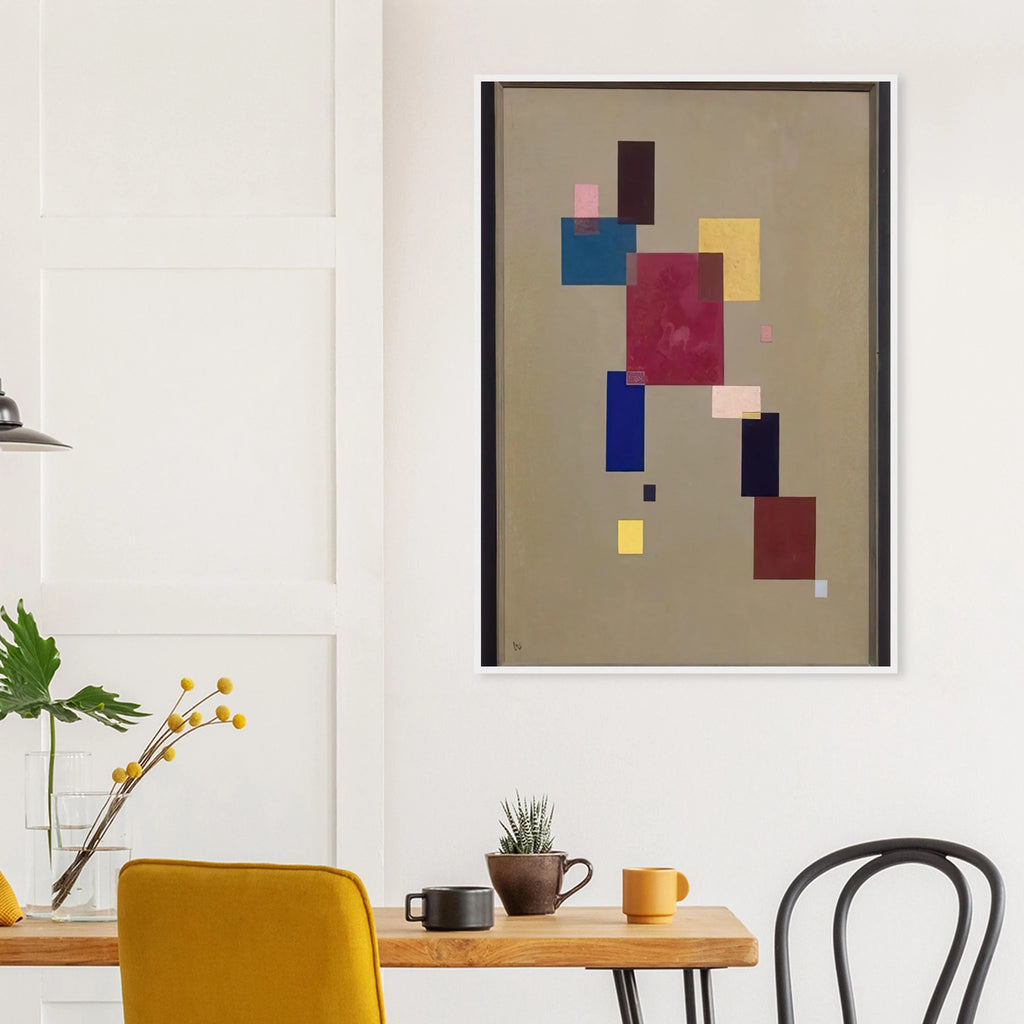 THREE RECTANGLES 1930 Framed Poster | Wassily Kandinsky Framed Prints Wall Art | Wassily Kandinsky Shop