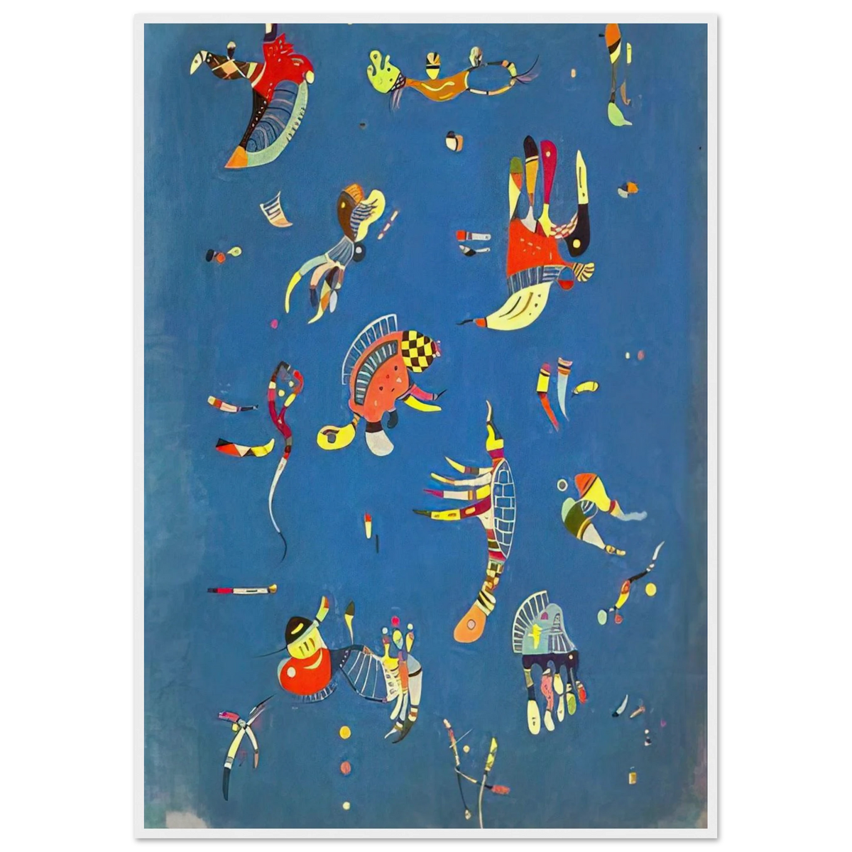 SKY BLUE 1940 Framed Poster | Wassily Kandinsky Framed Prints Wall Art | Wassily Kandinsky Shop