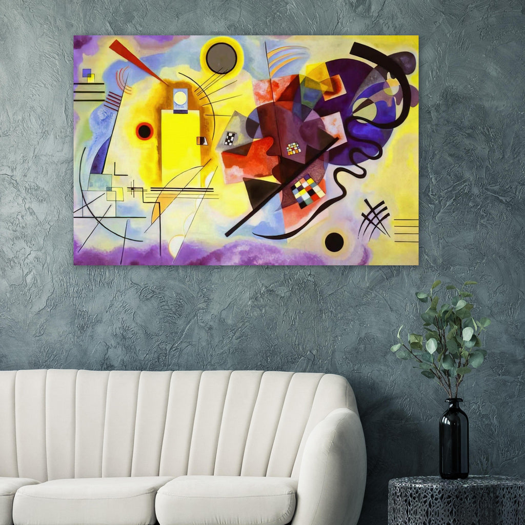 YELLOW RED BLUE 1925 Poster | Wassily Kandinsky Poster | Wassily Kandinsky Shop