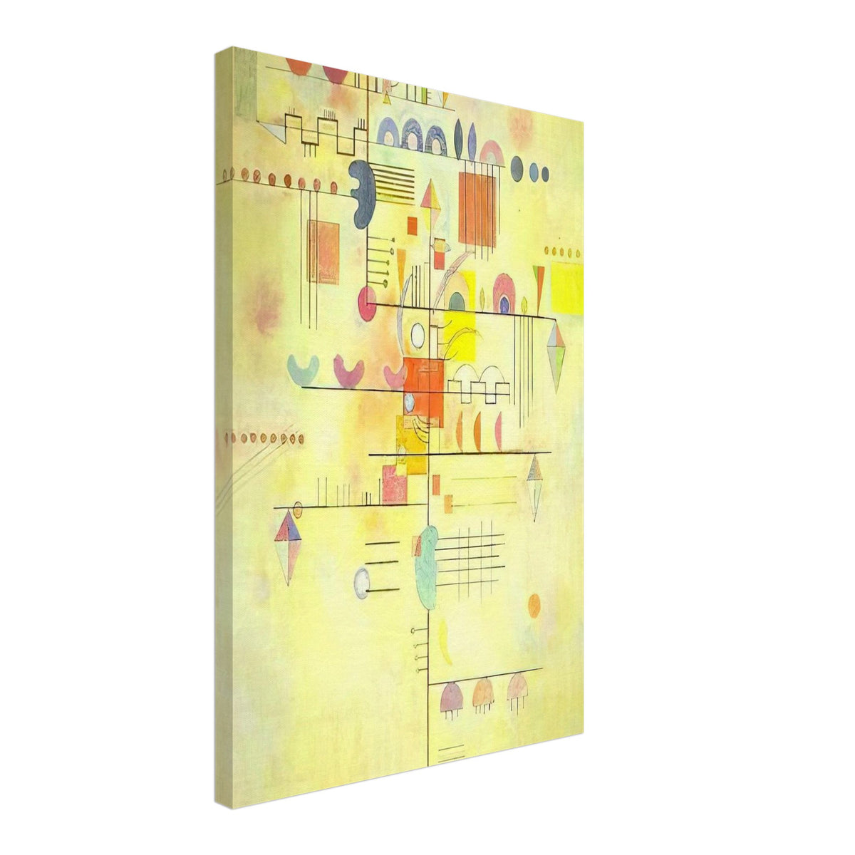 GENTLE ACCENT 1934 Canvas | Wassily Kandinsky Canvas | Wassily Kandinsky Shop