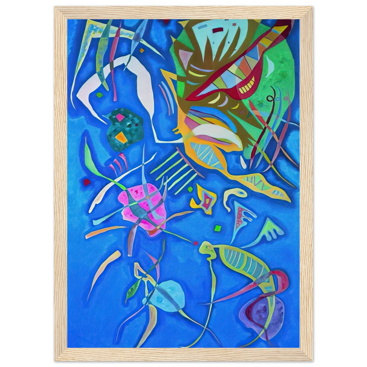 GROUPING 1937 Framed Poster | Wassily Kandinsky Framed Prints Wall Art | Wassily Kandinsky Shop