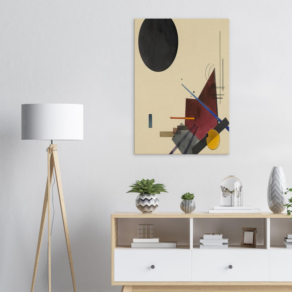 BLACK RELATIONSHIP 1924 Canvas | Wassily Kandinsky Canvas | Wassily Kandinsky Shop