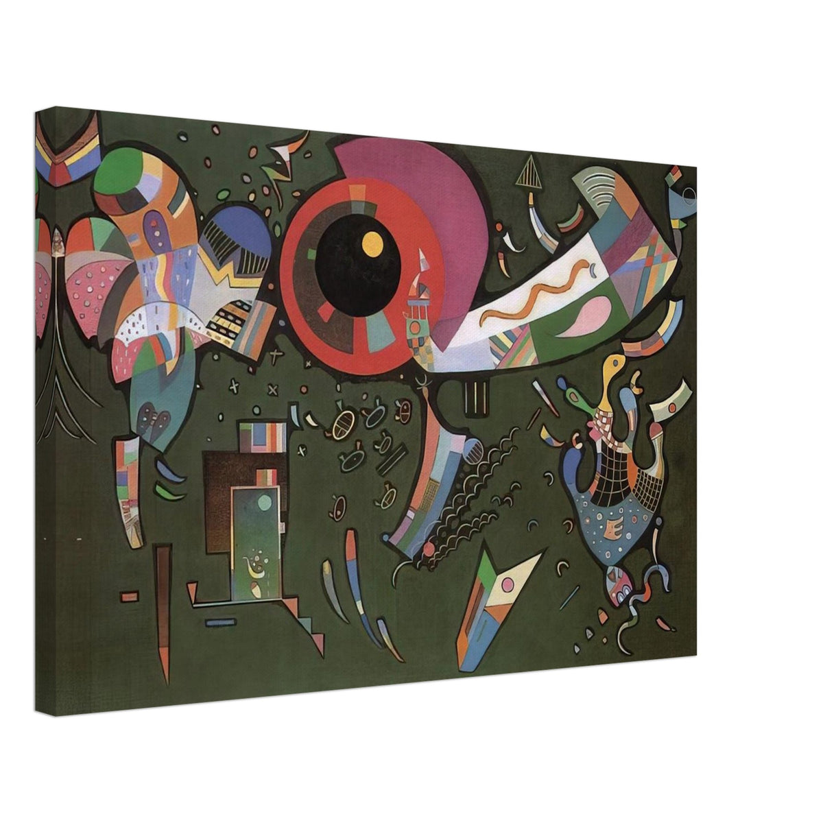 AROUND THE CIRCLE 1940 Canvas | Wassily Kandinsky Canvas | Wassily Kandinsky Shop