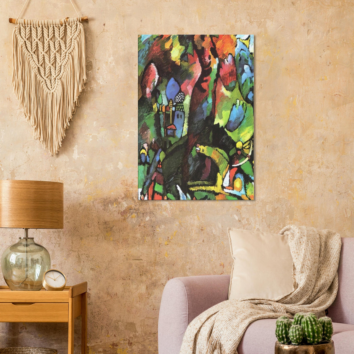 PICTURE WITH ARCHER 1909 Canvas | Wassily Kandinsky Canvas | Wassily Kandinsky Shop