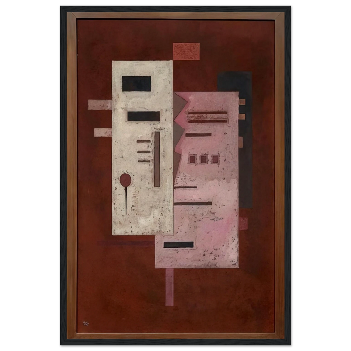 SOFT ROUGHNESS 1933 Framed Poster | Wassily Kandinsky Framed Prints Wall Art | Wassily Kandinsky Shop