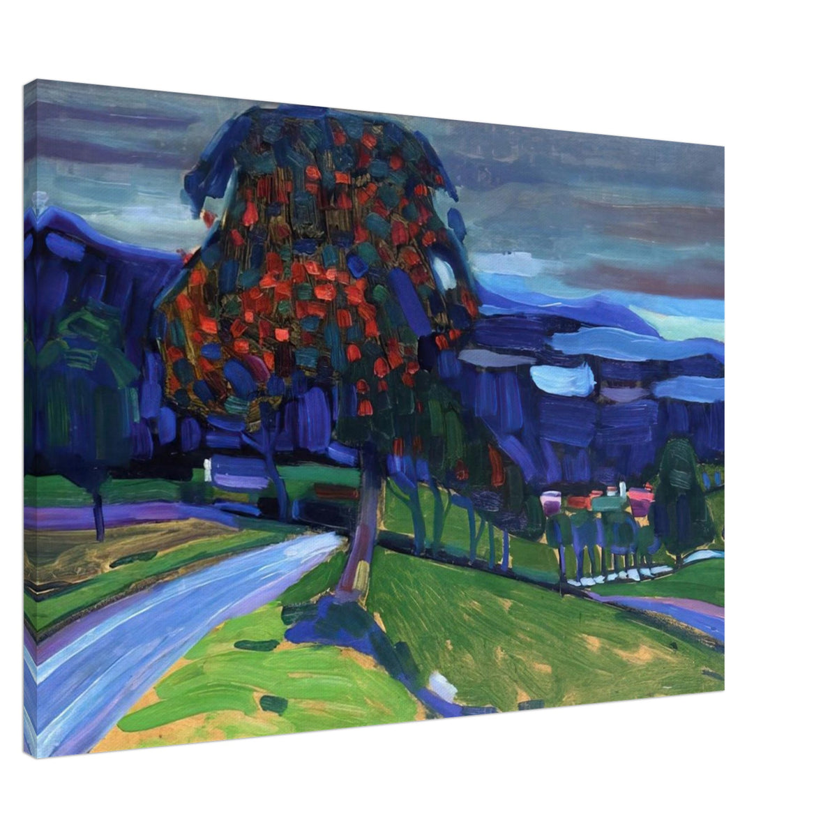 AUTUMN IN MURNAU 1908 Canvas | Wassily Kandinsky Canvas | Wassily Kandinsky Shop