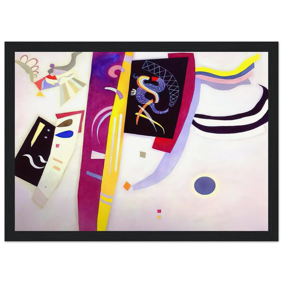 ORANGE VIOLET 1935 Framed Poster | Wassily Kandinsky Framed Prints Wall Art | Wassily Kandinsky Shop
