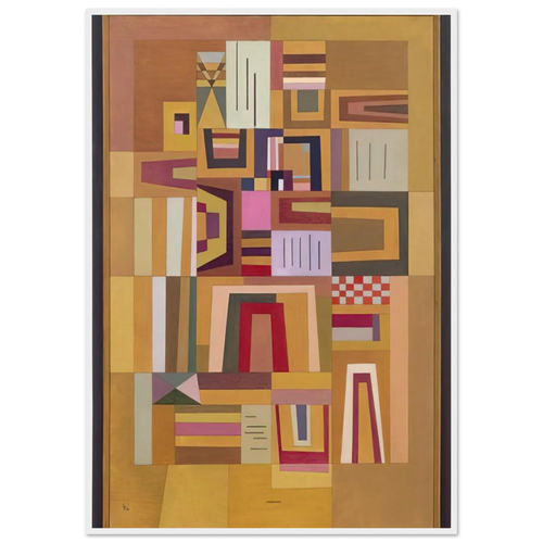 COMPENSATION ROSE 1933 Framed Poster | Wassily Kandinsky Framed Prints Wall Art | Wassily Kandinsky Shop