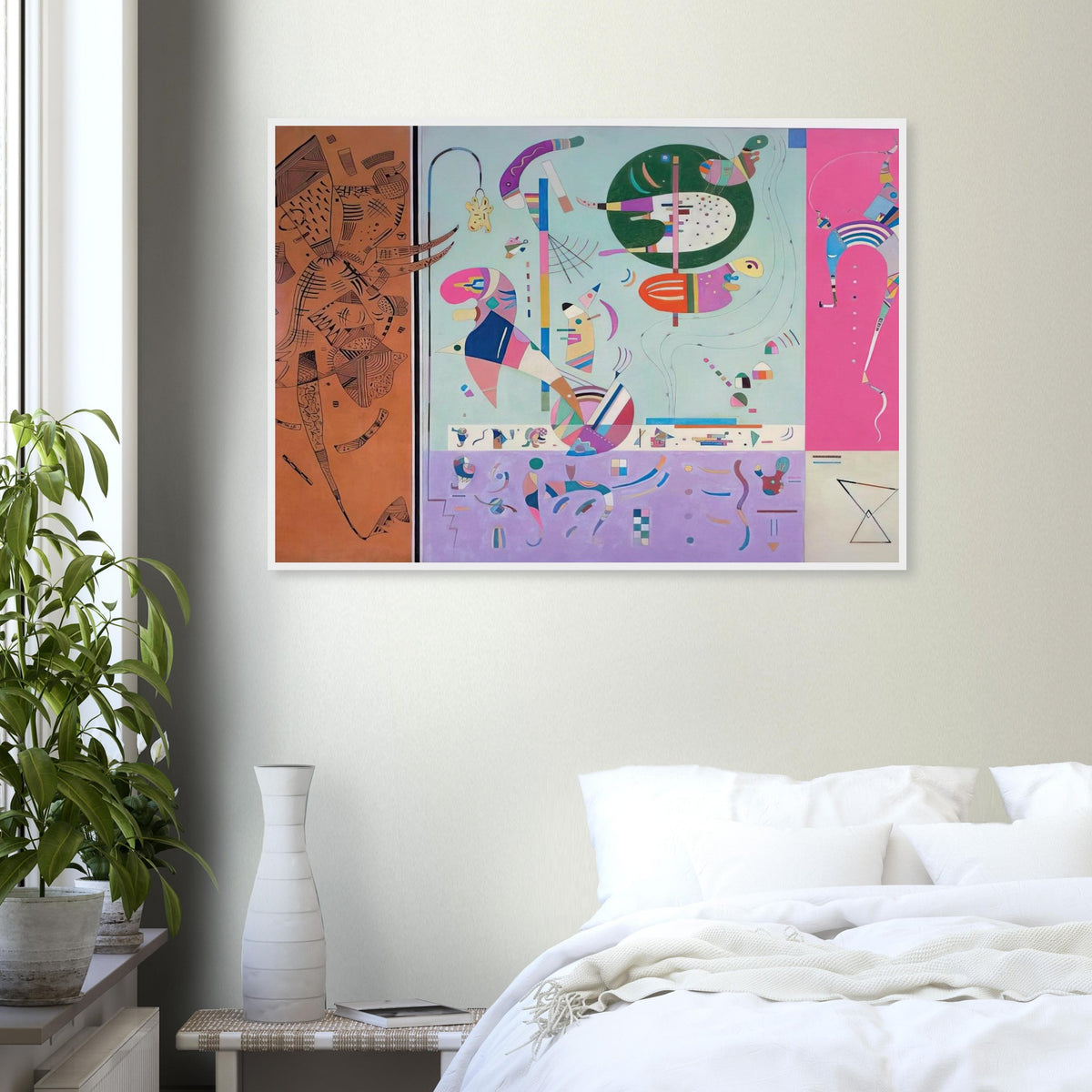 VARIOUS PARTS 1940 Framed Poster | Wassily Kandinsky Framed Prints Wall Art | Wassily Kandinsky Shop